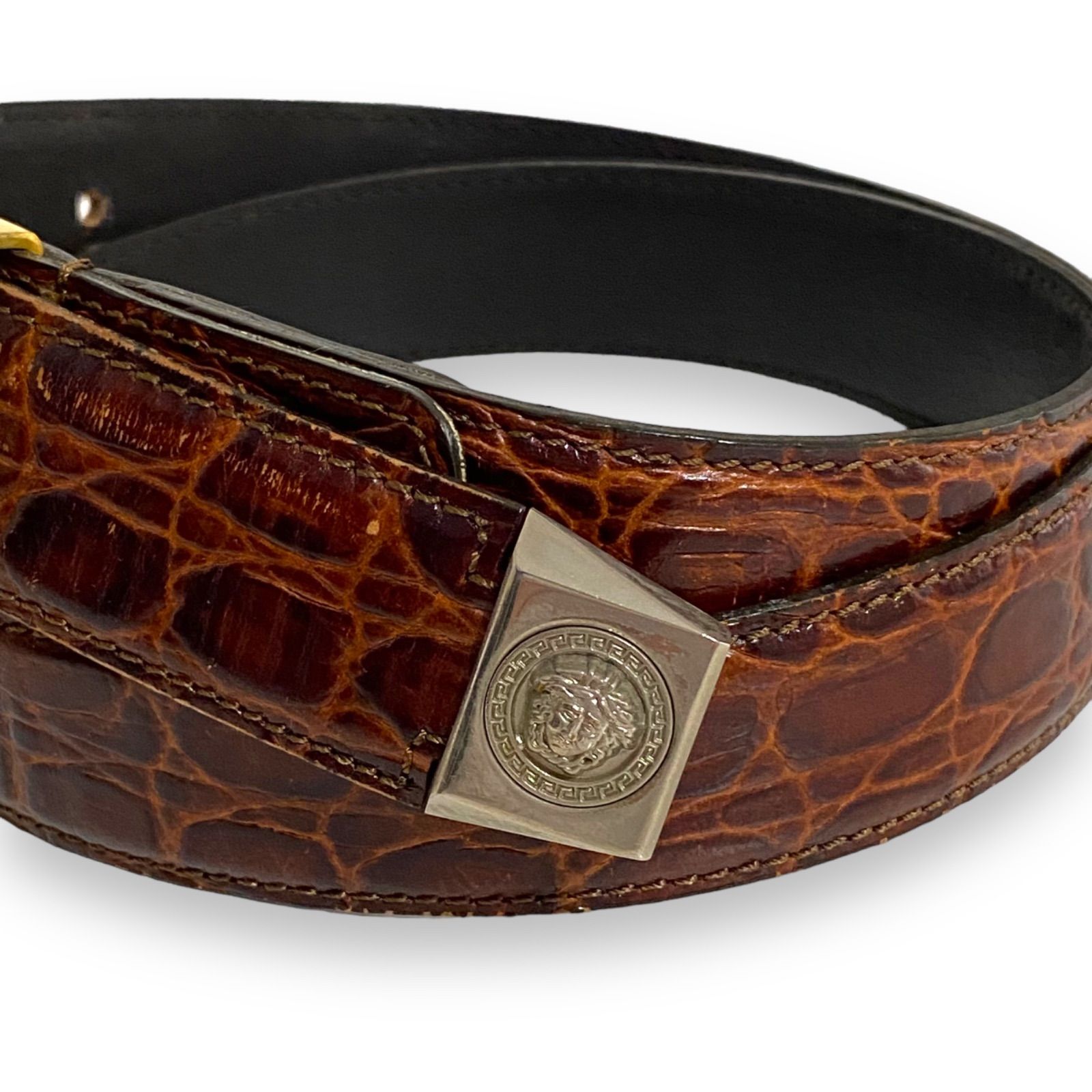GIANNI VERSACE ジャンニヴェルサーチ メデューサ レザーベルト