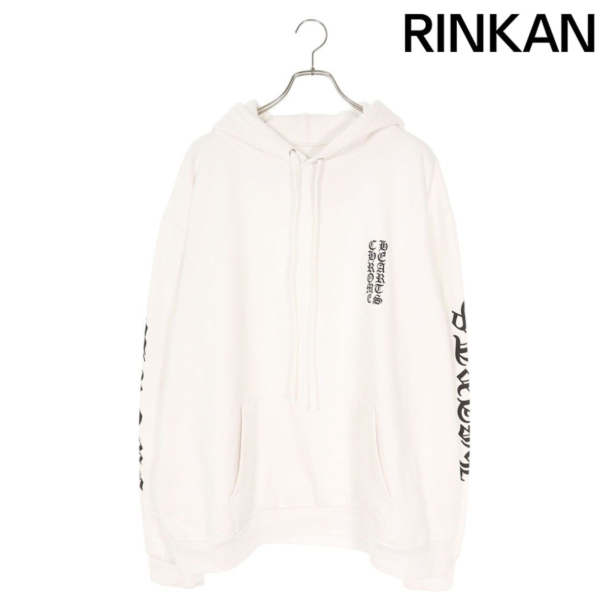 クロムハーツ  SWTSHRT PLVR プルオーバーパーカー アームロゴプリントプルオーバーパーカー メンズ XL