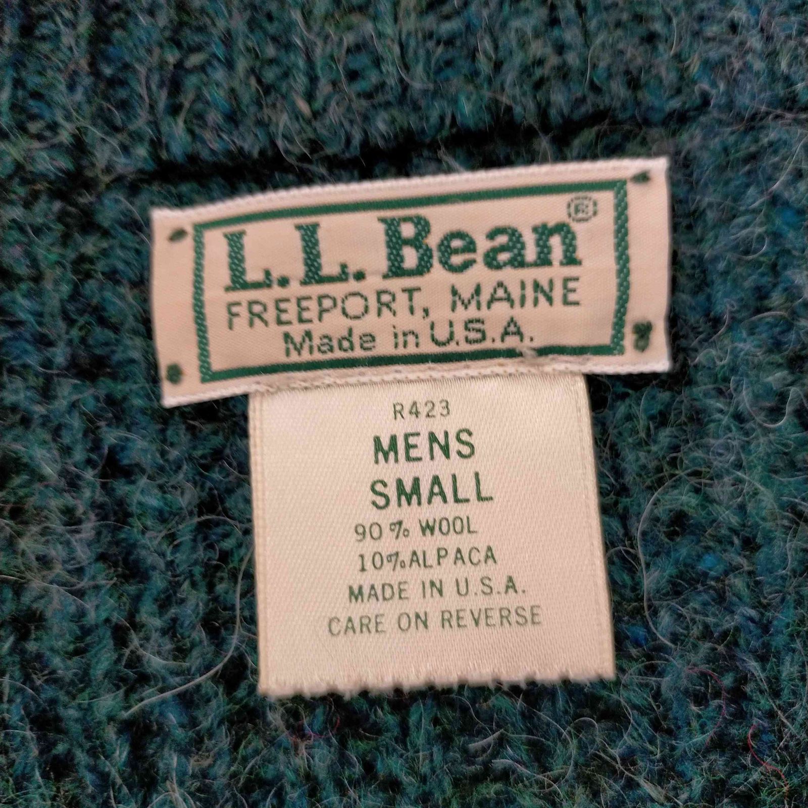 エルエルビーン L.L.Bean 80s USA製 アルパカ混 ドライバーズ