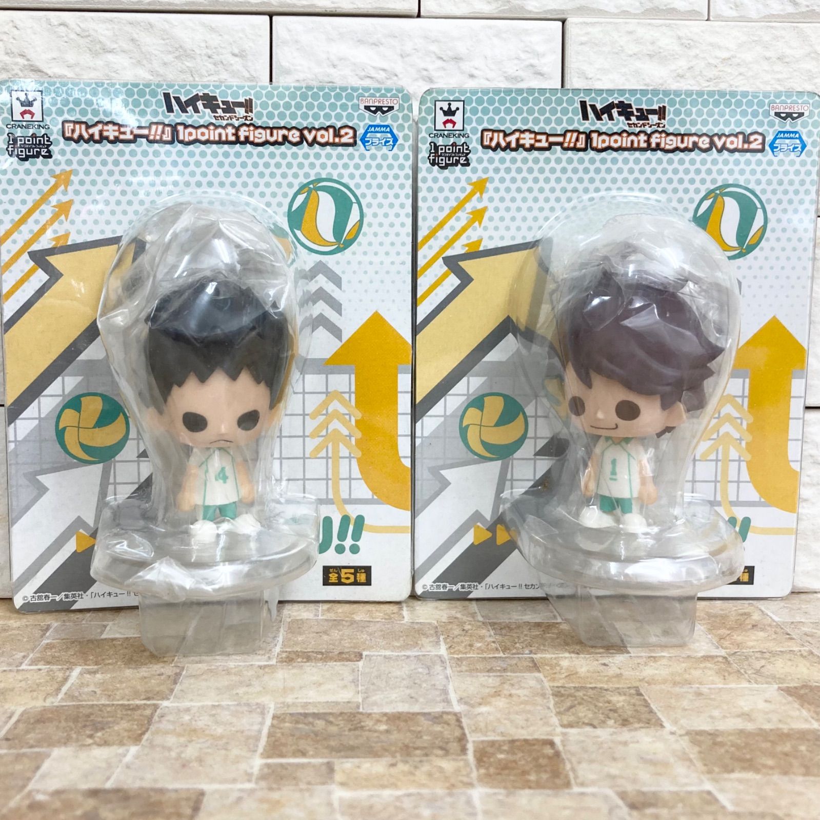新品未開封】『ハイキュー‼︎』1point figure vol.2 今泉一 及川徹 