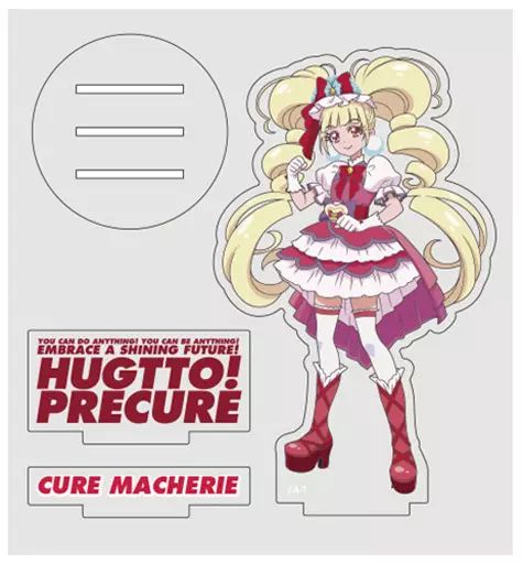 HUGっとプリキュア アクリルアートボード キュアマシェリ アクリルスタンド 中古】アクリルスタンド・アクリルパネル キュアマシェリ アクリル