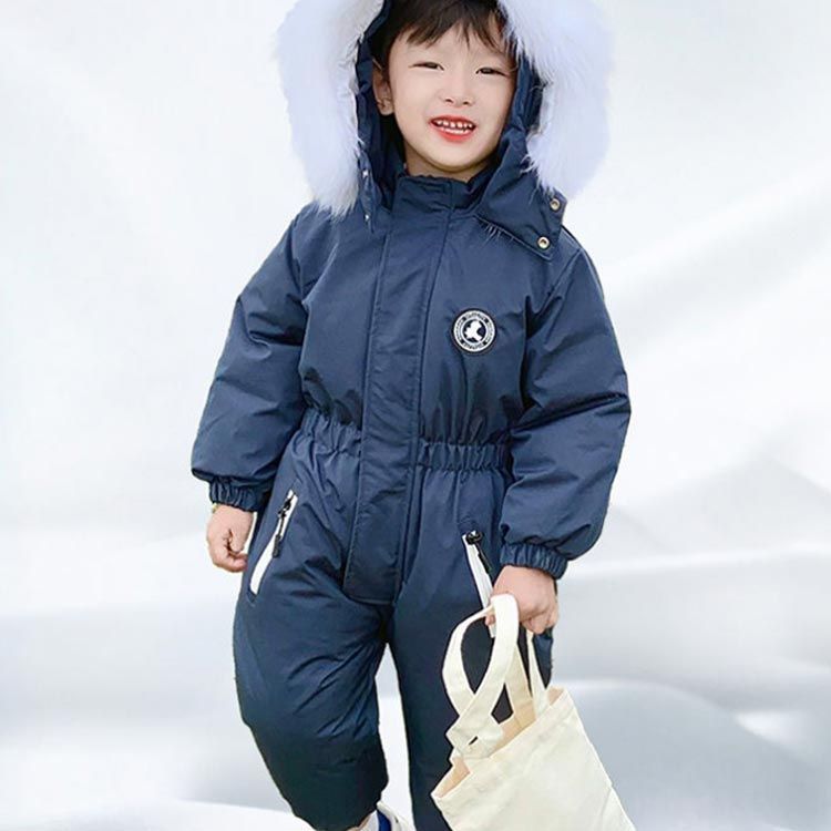 子ども用スノーボードウェア フード付き 多色