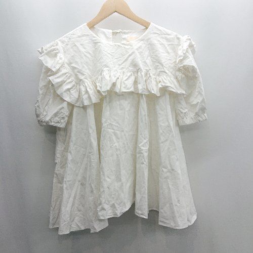 シャツ/ブラウス(半袖/袖なし) maison marble tops 着痩せする大人可愛いレディースファッション通販サイト｜MAISON