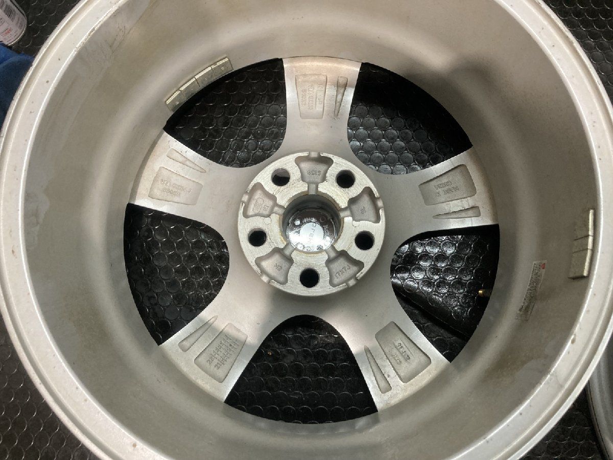 ・ダンロップ VIOLENTO アルミホイール 4本 15×6J +43 PCD:114.3 5穴 ハブ径:73[A1502] □ ダンロップ Violento HS １５インチアルミ４本 ５穴 ＰＣＤ １００