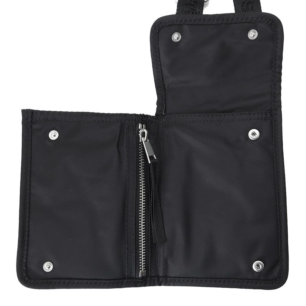 メゾンキツネ ナイロン製バムバッグ ロゴ入り ウエスト ポーチ ショルダー 黒 メゾンキツネ ナイロン製バムバッグ ロゴ入り ウエスト ポーチ