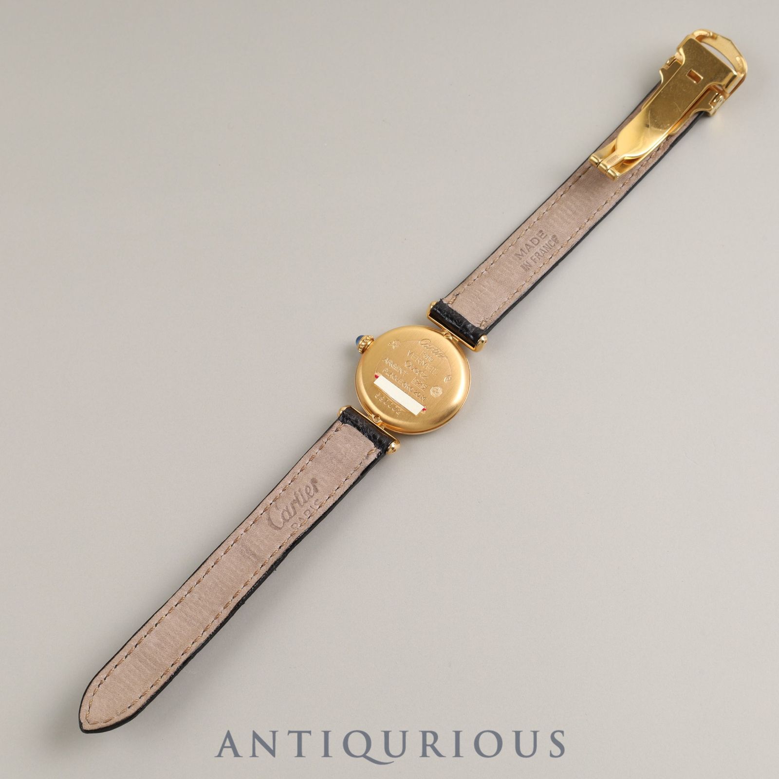 カルティエ マストコリゼ QZ W1000753（590002）925 純正革ベルト 純正