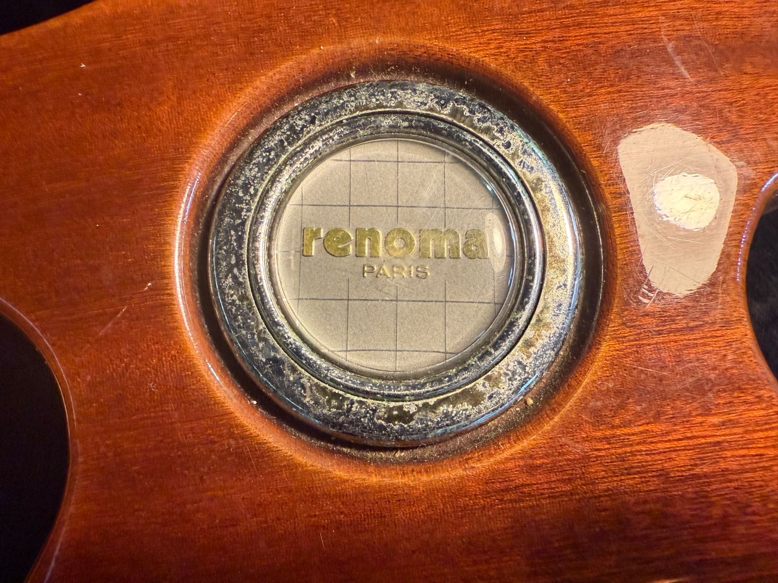 レノマ renoma ウッドステアリング 3本スポーク 36cm FFCRYSTALESIA_COM