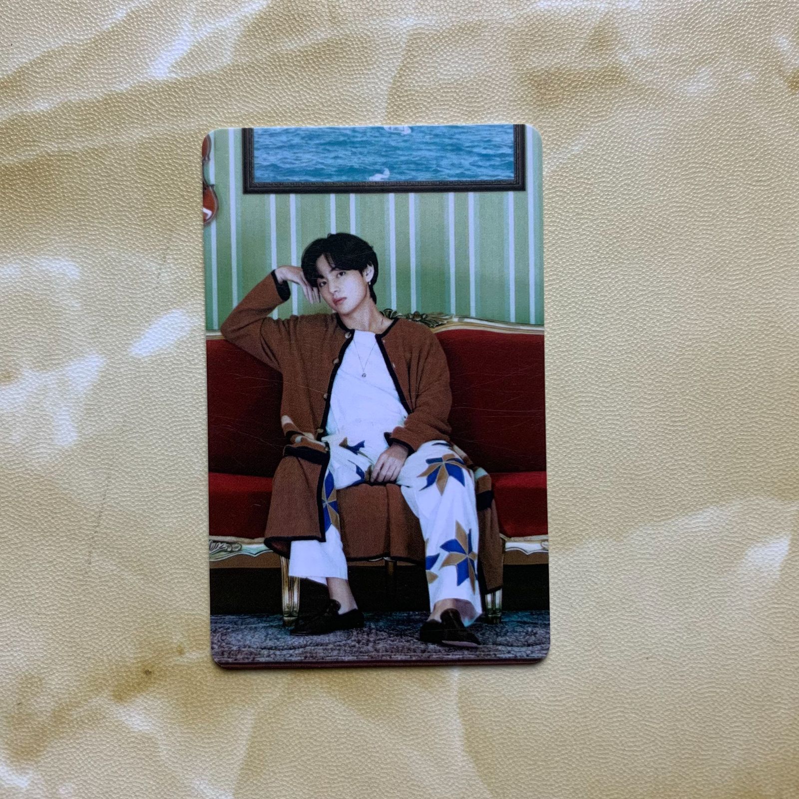 匿名配送 BTS 防弾少年団 BE V テヒョン テテ 公開 未公開ver. 韓国 ラキドロ トレカ