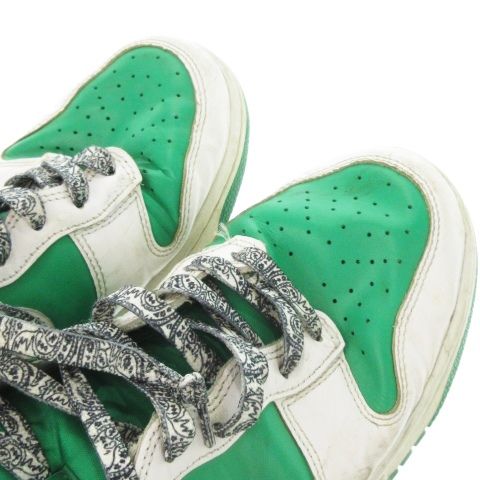 シューズ(男性用) Nike DUNK HI RETRO BTTYS DV0829-300 29cm Nike Dunk Hi Retro Shoes Stadium Green White DV0829-300