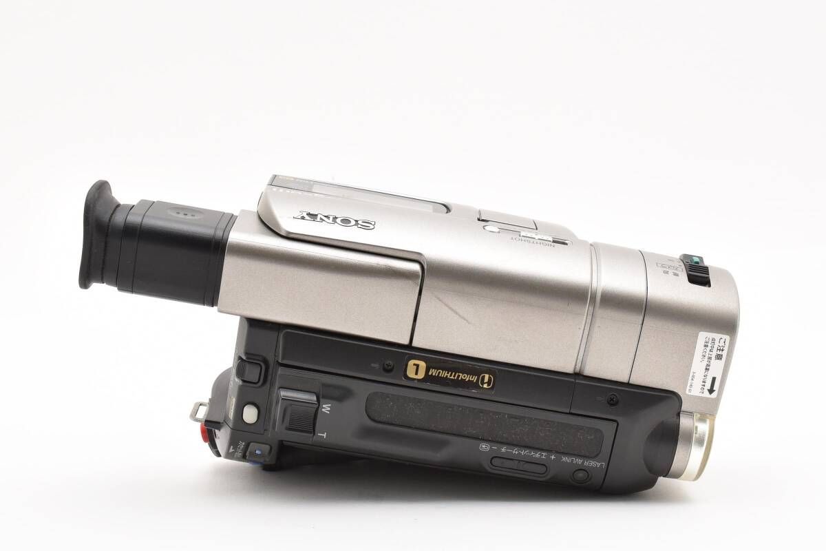 ☆撮影OK☆ ソニー SONY Handycam CCD-TRV66 Hi8 8ミリビデオ
