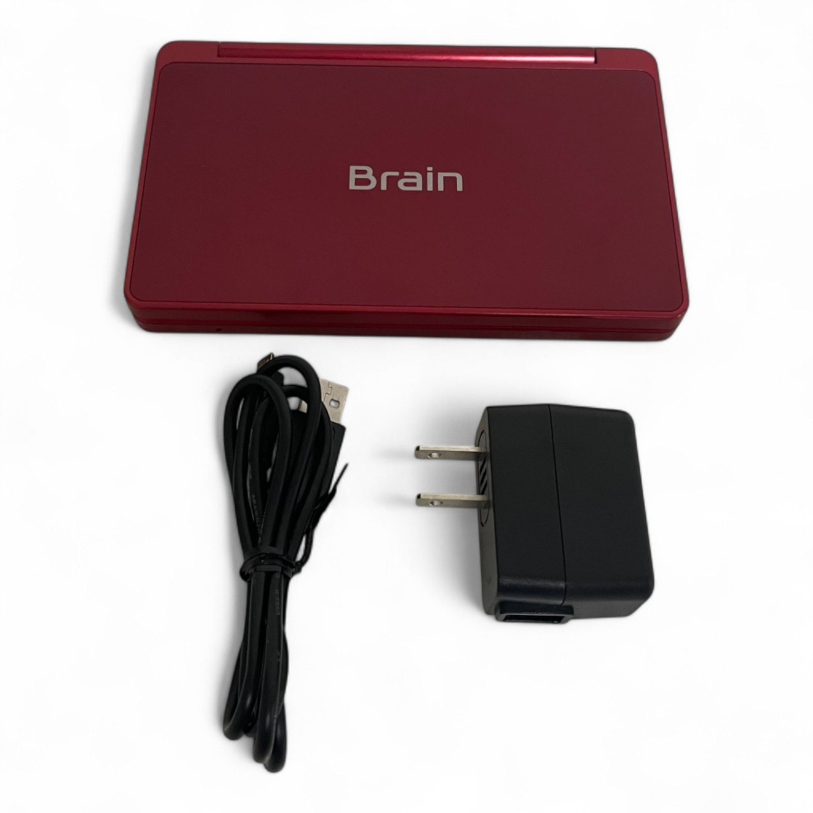 ● シャープ SHARP Brain電子辞書  PW-SR1-R レッド 液晶5.2型 720-1743 ○ シャープ SHARP Brain電子辞書 PW-SR1-R レッド 液晶5.2型