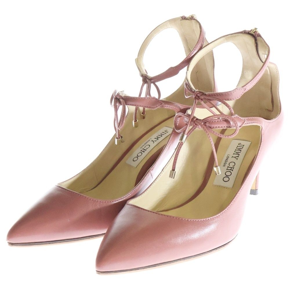 JIMMY CHOO (ジミーチュウ) レースアップ パンプス シューズ