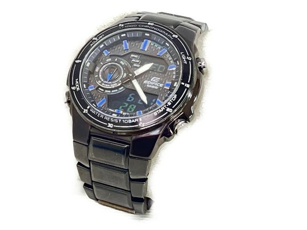 CASIO EDIFICE EFA-131BKJ 腕時計 クォーツ時計 メンズ カシオ 中古 C7738163