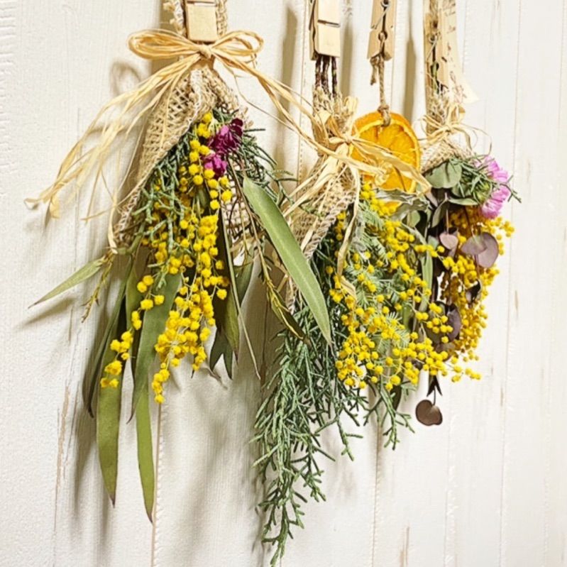 ボタニカルスワッグ 横長スワッグ ボタニカルスワッグ 横長スワッグ