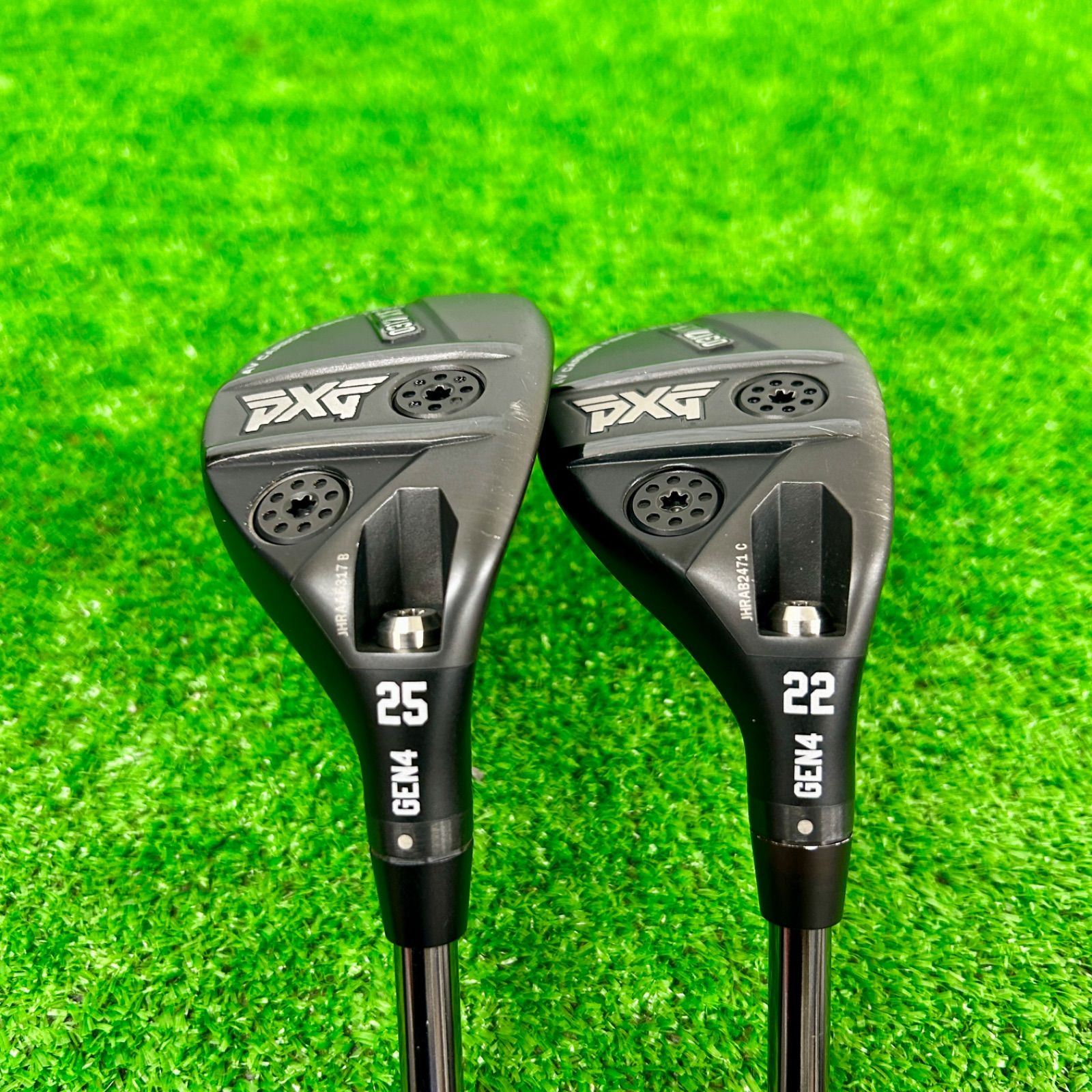 PXG 0317 XF GEN4 ユーティリティ 2本セット（22°と25°）DIAMOND SPEEDER HB 8S ヘッドカバー&レンチ有り -  メルカリ