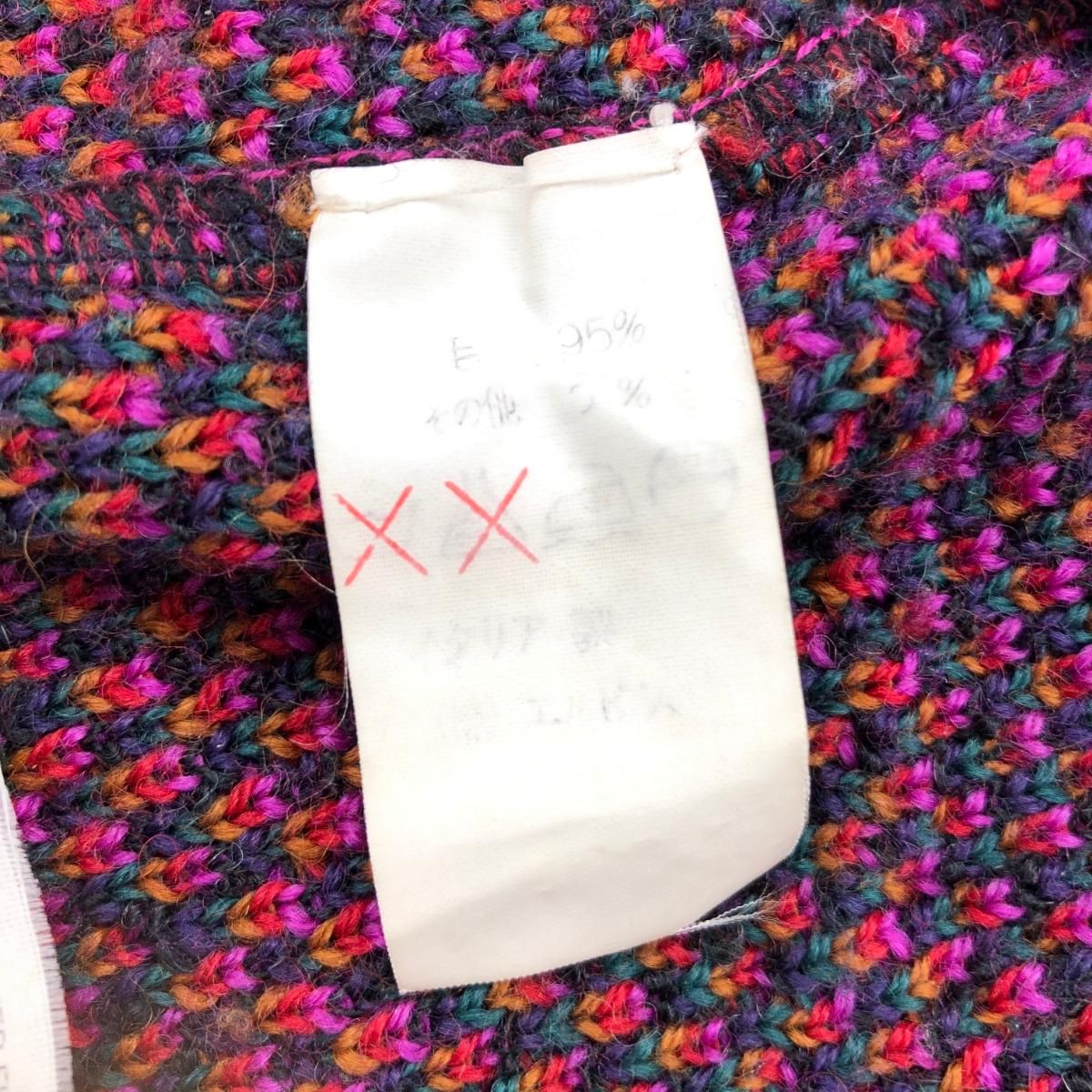 MISSONI ミッソーニ ニットコート サイズ:42 マルチカラー