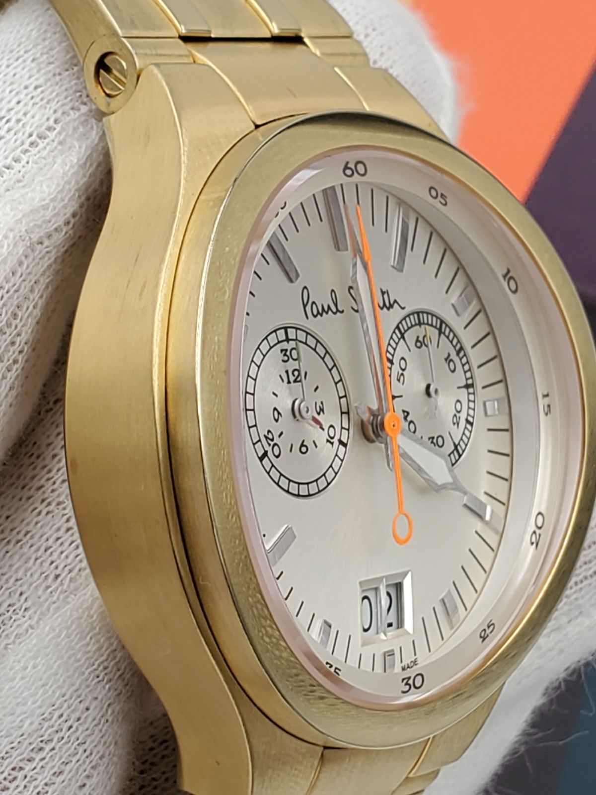 ポールスミス ビックデイト スイスコレクション 稼働品 メンズ腕時計 ...