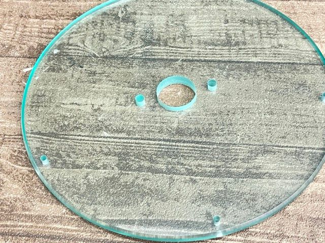 ガラス洗面器