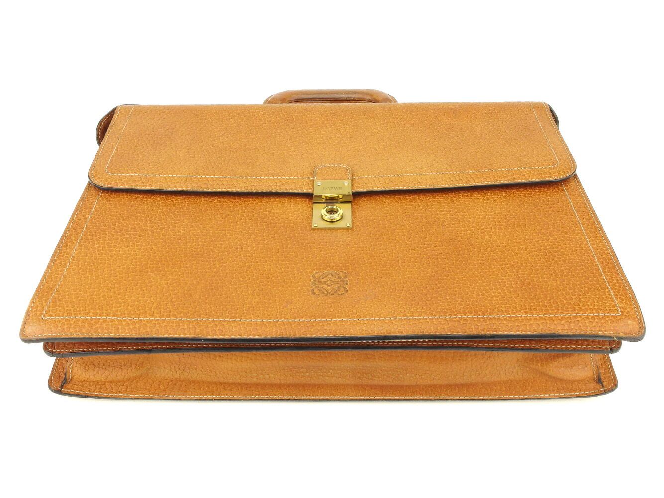 ロエベ LOEWE ビジネスバッグ アナグラム 54780 レディース 中古