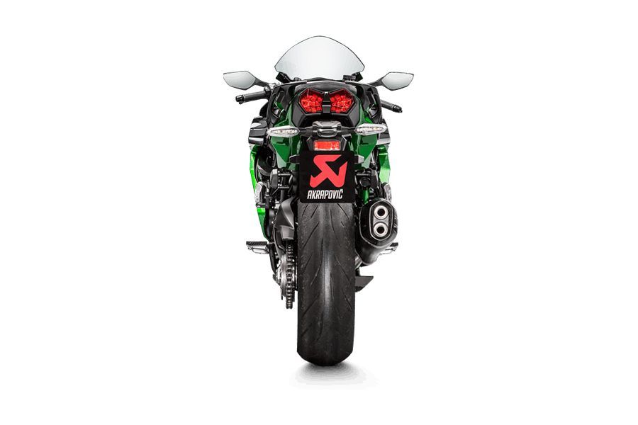 アクラポビッチ スリップオンライン チタン ブラック H2 SXSE 18-20 アクラポビッチ AKRAPOVIC スリップオンライン チタン ブラック