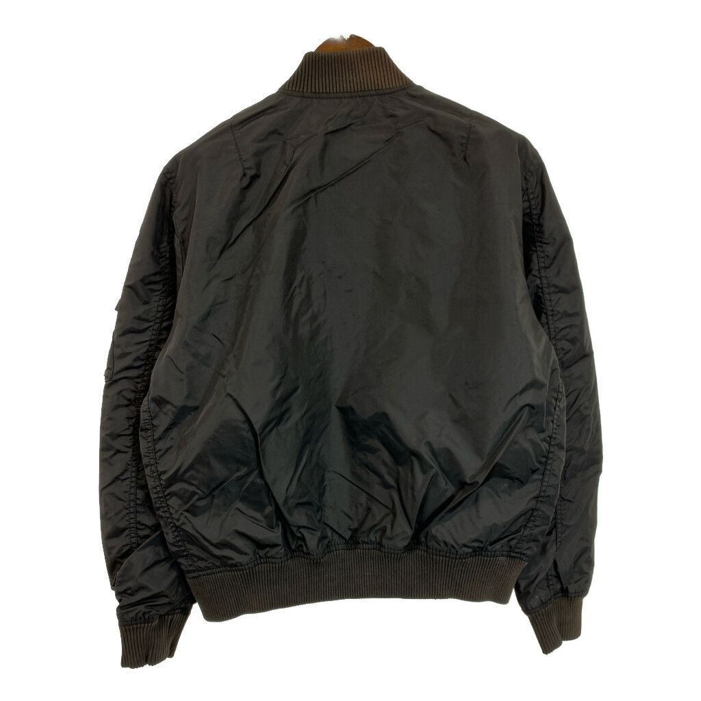 美品 ALPHA INDUSTRIES MA-1 フライトジャケット ブラック Alpha Industries MA-1 フライトジャケット ブラック ウッド