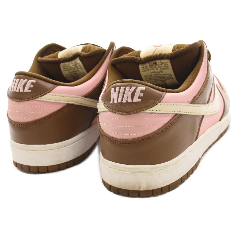 NIKE SB (ナイキエスビー) ×STUSSY DUNK LOW PRO CHERRY ダンク ステューシー チェリー ローカットスニーカー  US10.5/28.5cm ピンク/ブラウン 304292-671 - メルカリ