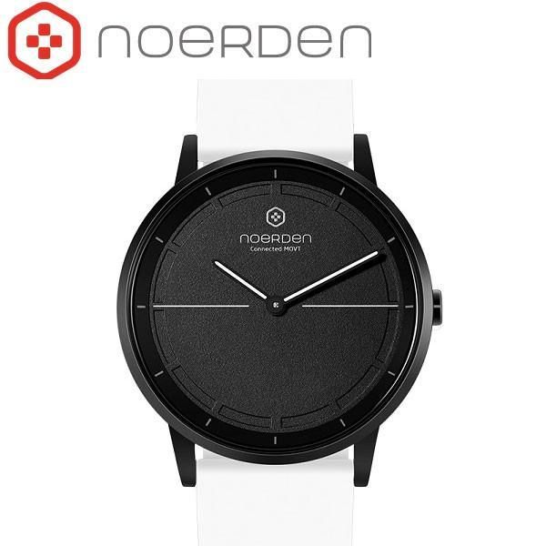ノエルデン NOERDEN MATE2 スマートウオッチ 睡眠 活動量計 HIITトレーニング ＆マルチスポーツ付【日本正規商品】PNW-0703 ブラック/WH