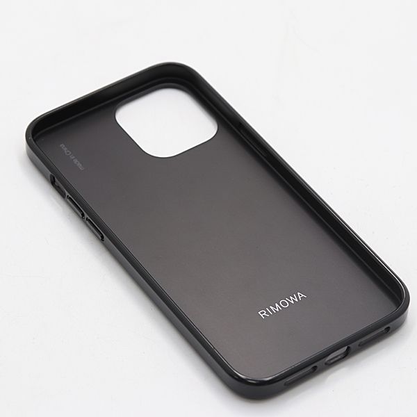 値下げRIMOWA iPhone 13 Pro ケース マットブラック 箱付 リモワ