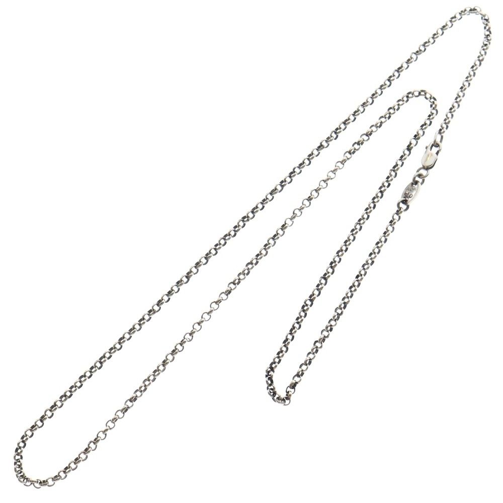 クロムハーツ 【 NECKCHAIN R20】 ロール チェーン シルバー CHROME HEARTS クロムハーツ NECKCHAIN R20 ロールチェーン