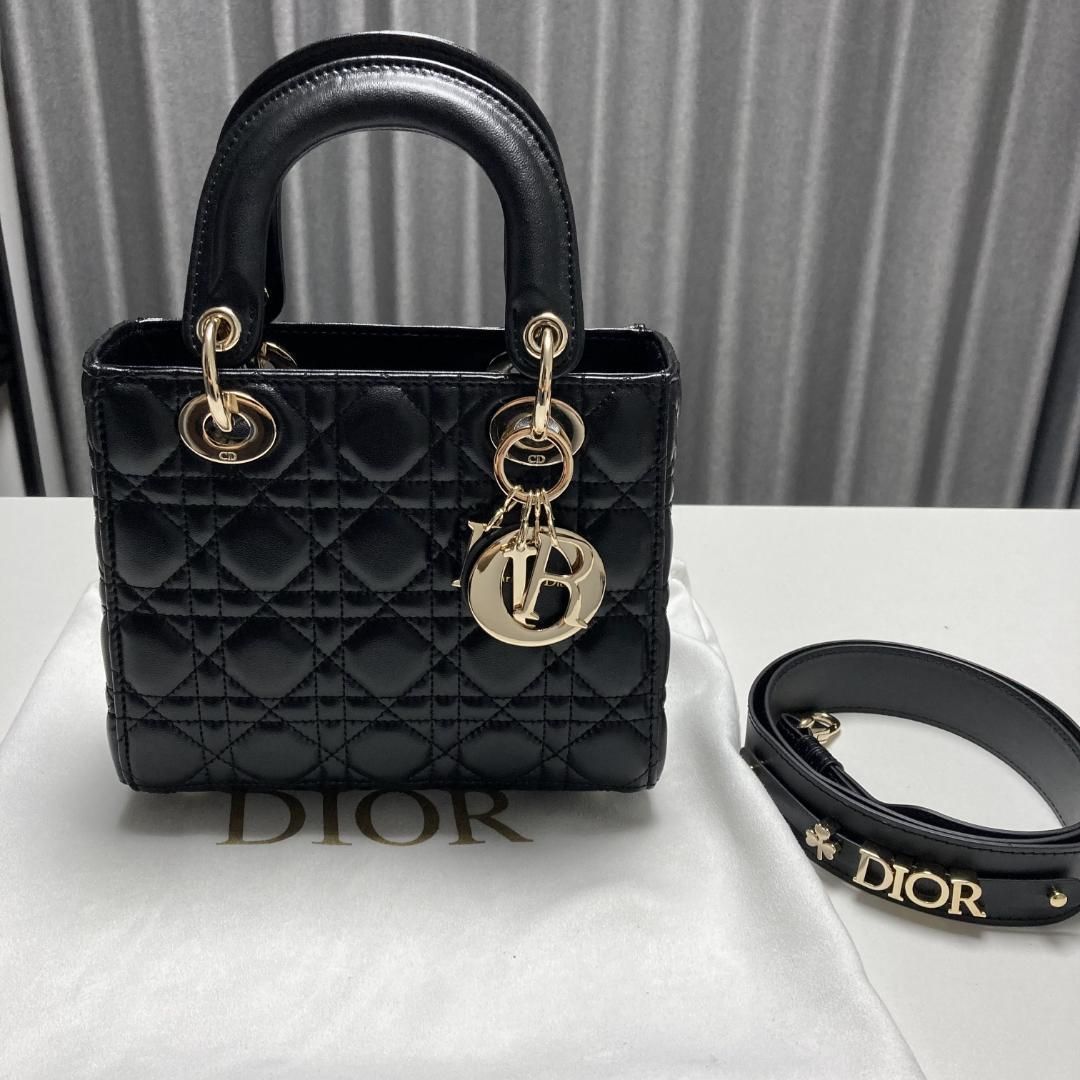 Christian Dior レディディオール 2way ショルダーバッグ