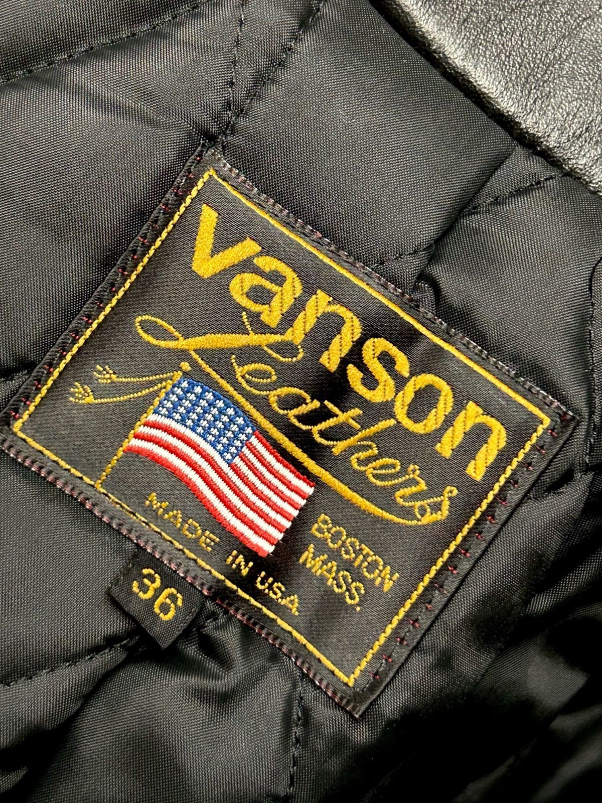 VANSON MODEL B サイズ36 TALON 【公式通販】