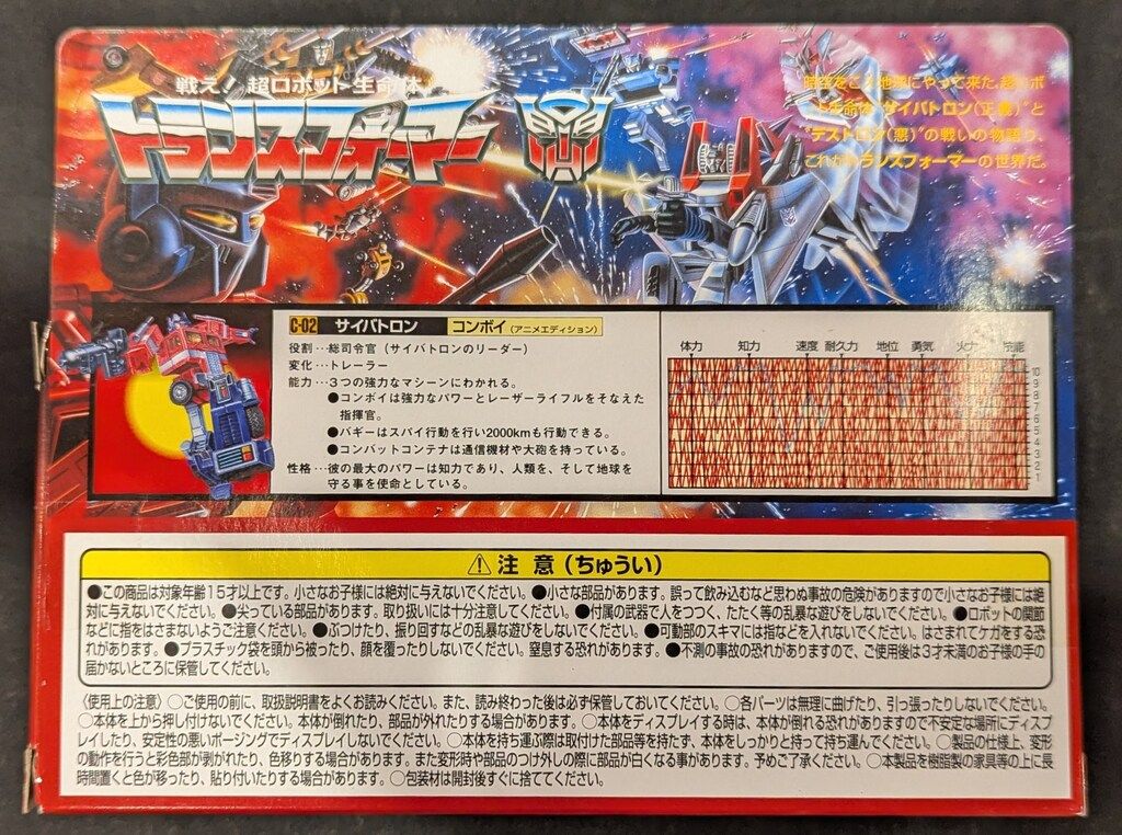 タカラトミー ミッシングリンク コンボイ アニメエディション C02