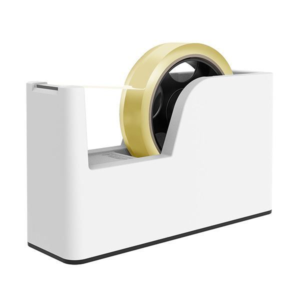 まとめ ナカバヤシ軽い力で切れるテープカッター SACRE 大巻 小巻両用 ホワイト NTC-SC01WH 1台 ×5セット