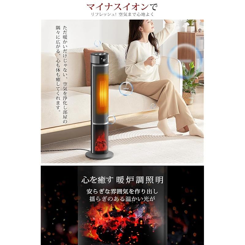 新品】 セラミックヒーター ヒーター速暖 【2024冬新開発&ECO