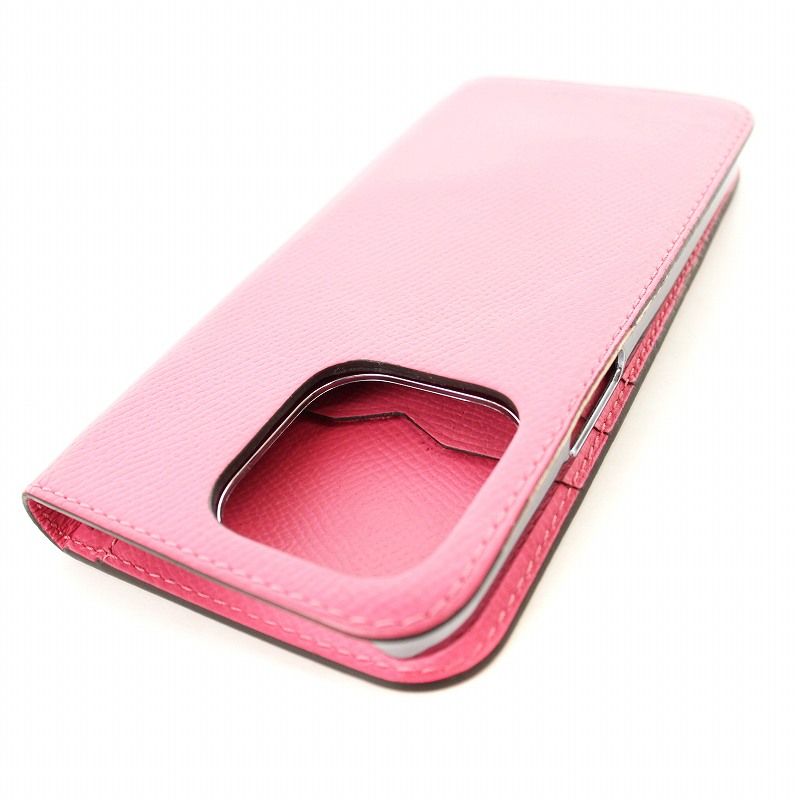 355xN9レ ボナベンチュラ iPhone 13Proダイアリーケース ピンク ボナベンチュラ BONAVENTURA FOLIO DIARY CASE iPhone13 Pro