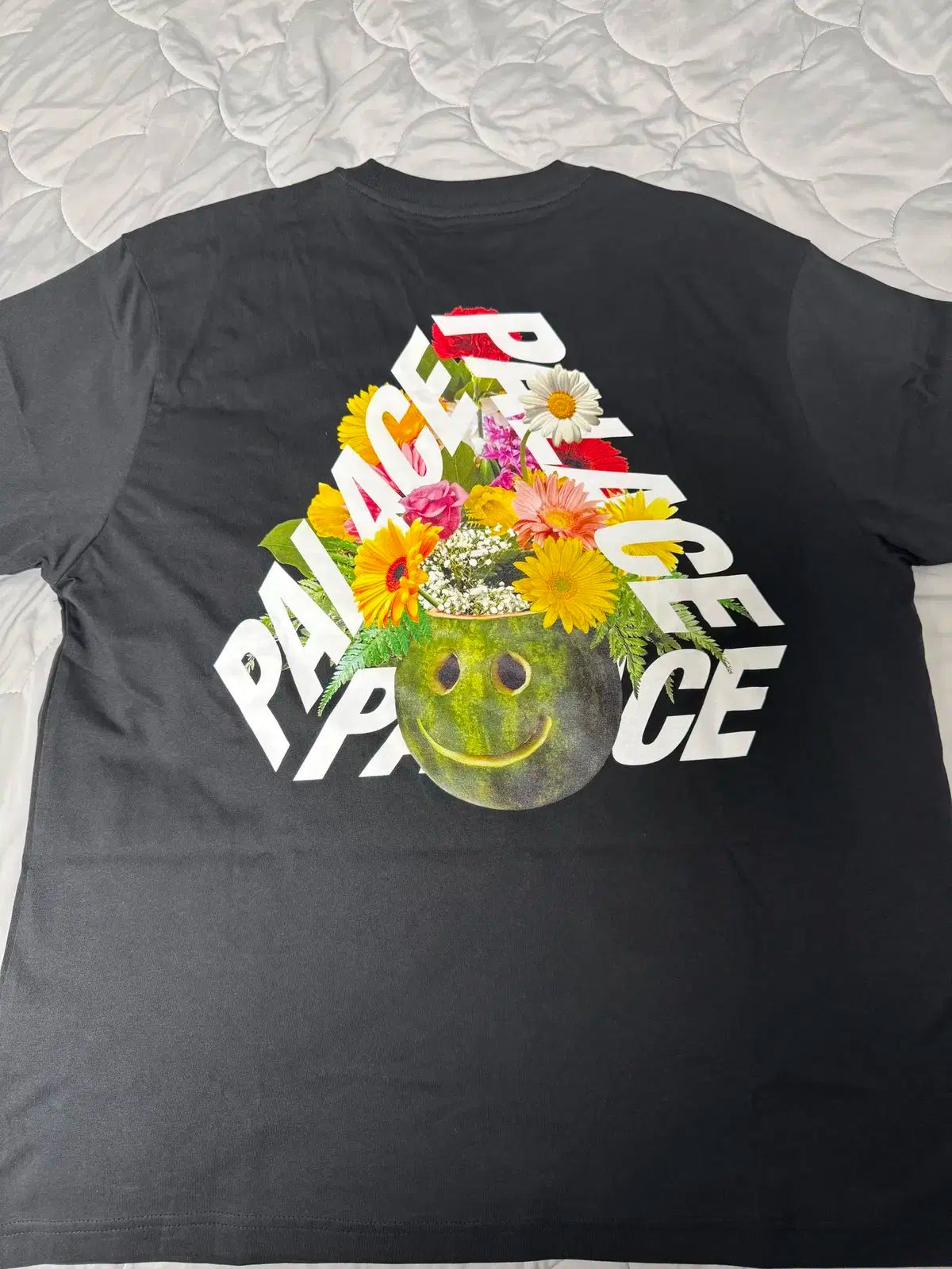 L PALACE(パレス) P ー 3 打ち抜き Tシャツ 黒 P-3 | Palace パレス 
