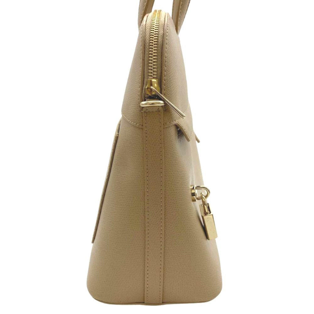 【極美品】バッグ ハンドバッグ FURLA フルラ ミラノドーム 2WAY Furla フルラ ハンドバッグ パイパー レザー ミディアム ドーム