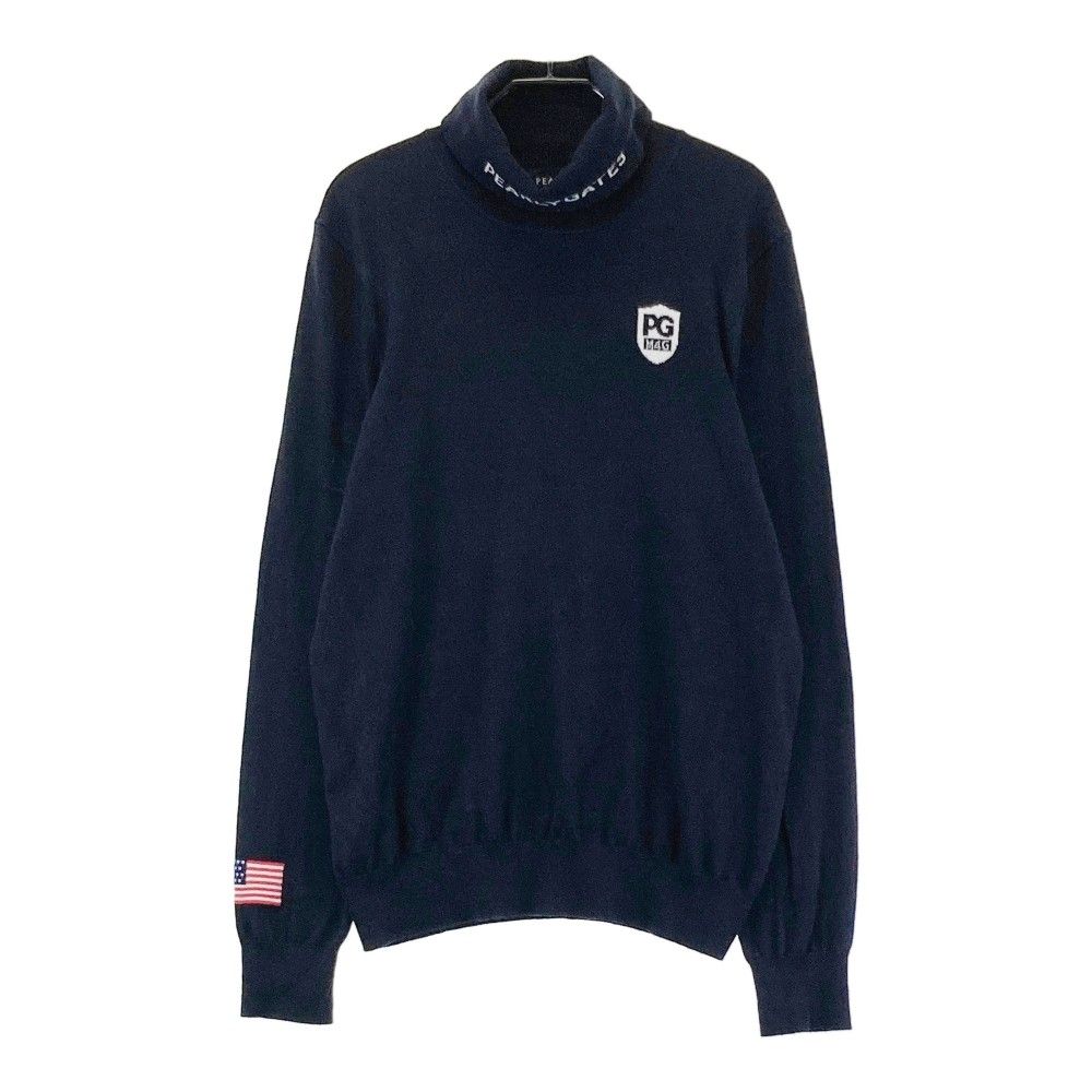 サイズ：1 PEARLY GATES パーリーゲイツ タートルネック 長袖ニット