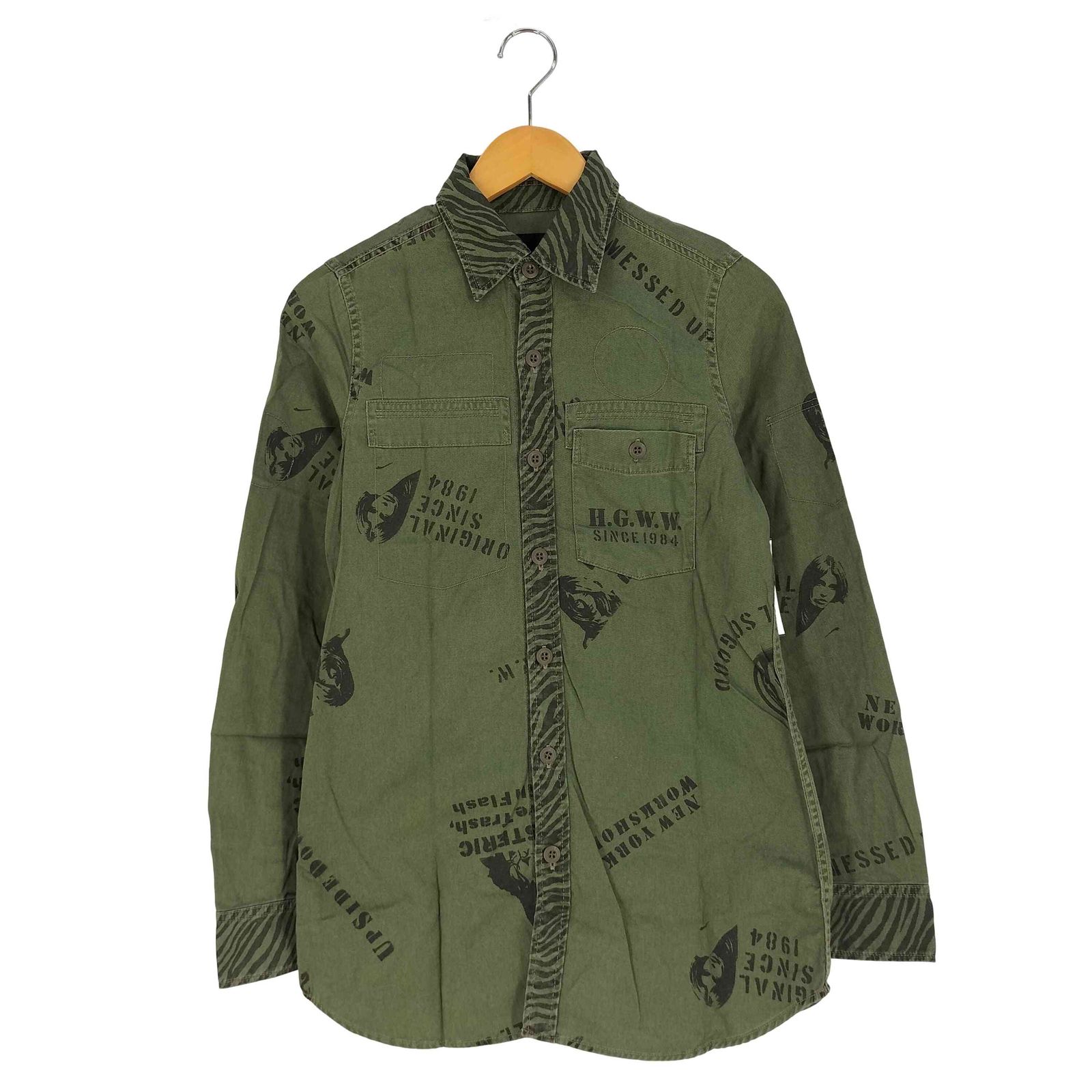 ヒステリックグラマー HYSTERIC GLAMOUR ゼブラ柄 ヒスガール