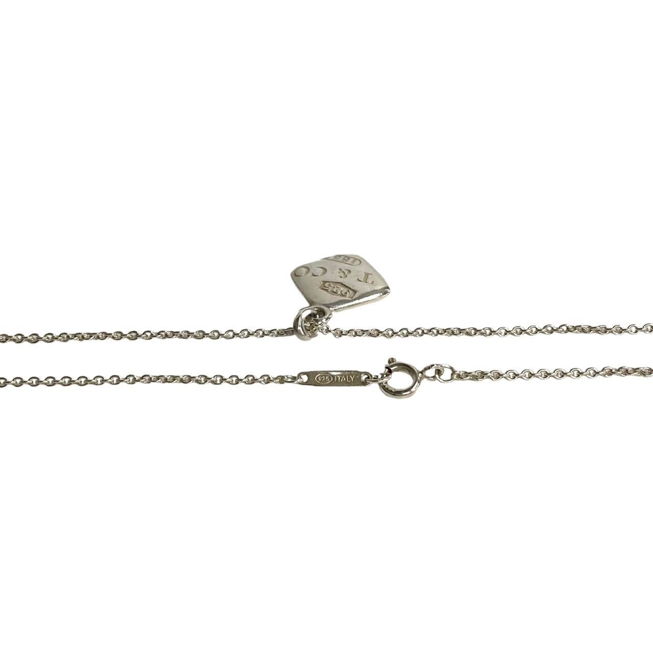 極 美品 TIFFANY&Co. ティファニー T&CO 1837 ロゴ 刻印 シルバー925 