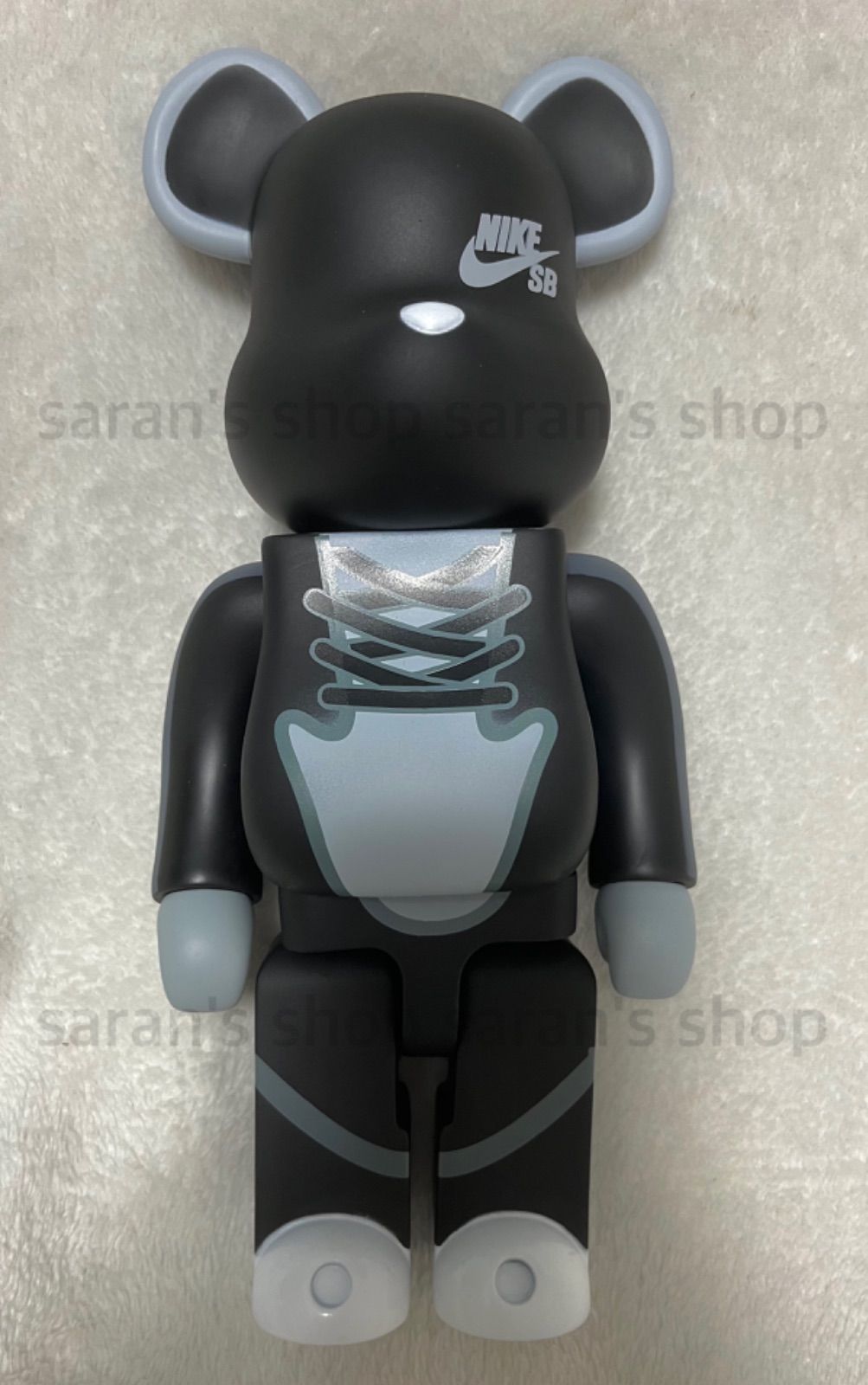 ベアブリック BE@RBRICK 400% 28センチ ナイキ NIKE 黒 ブラック