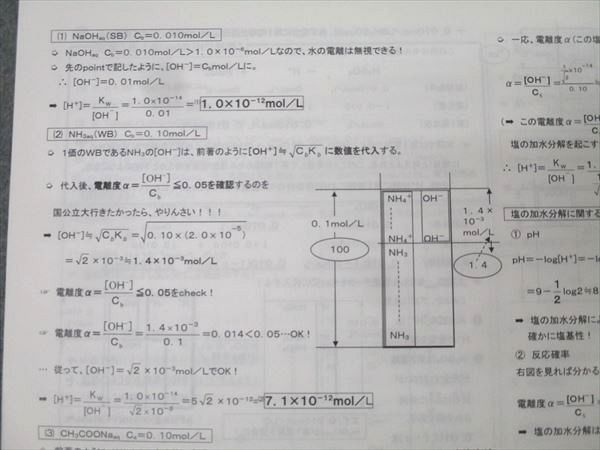 駿台 化学特講I(計算問題) テキスト 2024 夏期 山下幸久 034S0D