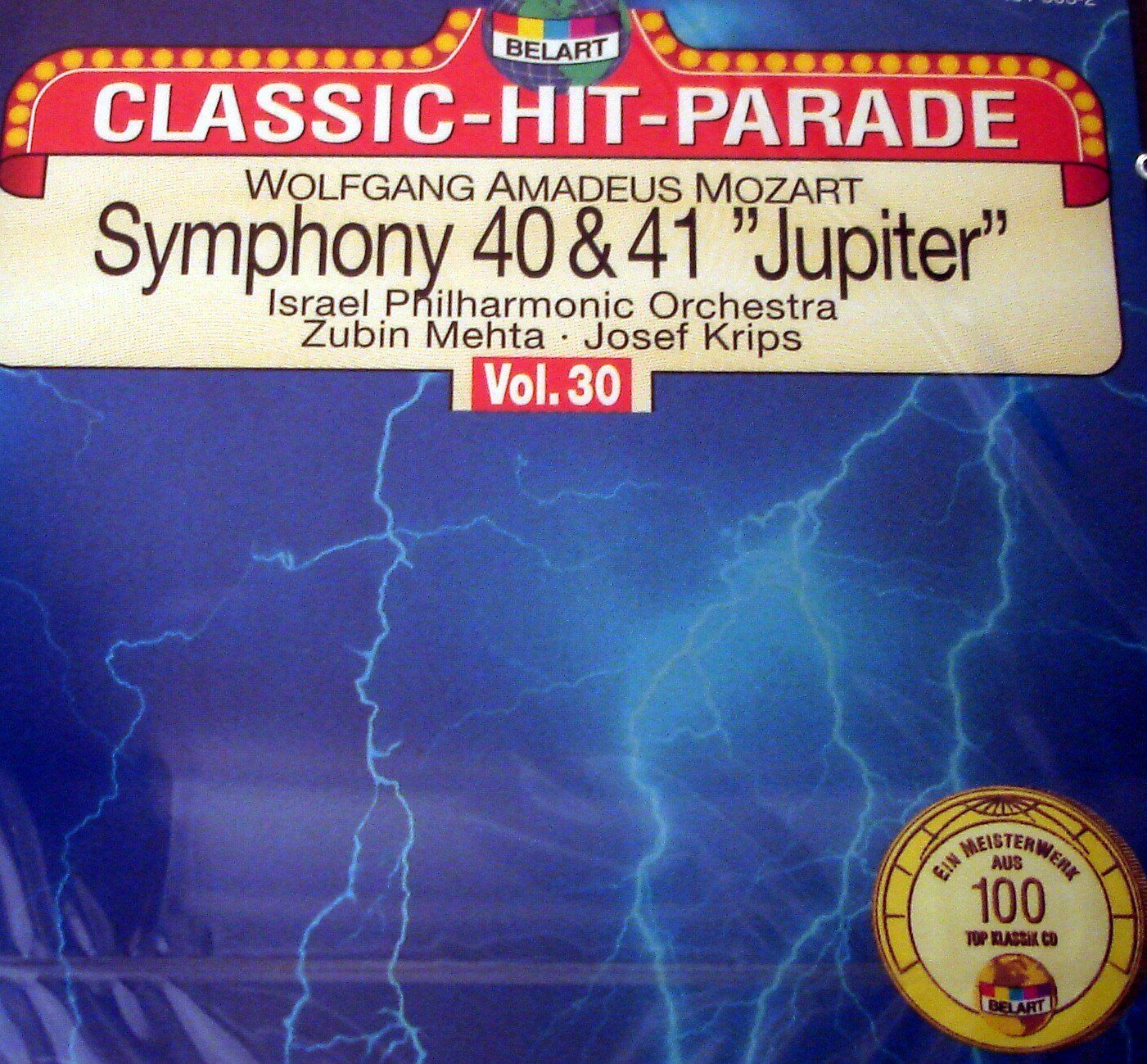 CD Mozart Classic Hit Parade |Belart | |K1403-250509B-6856 |28946136324