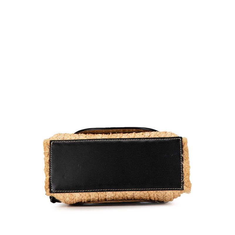 ロエベ アナグラム ゲート トップハンドル ハンドバッグ ショルダー  