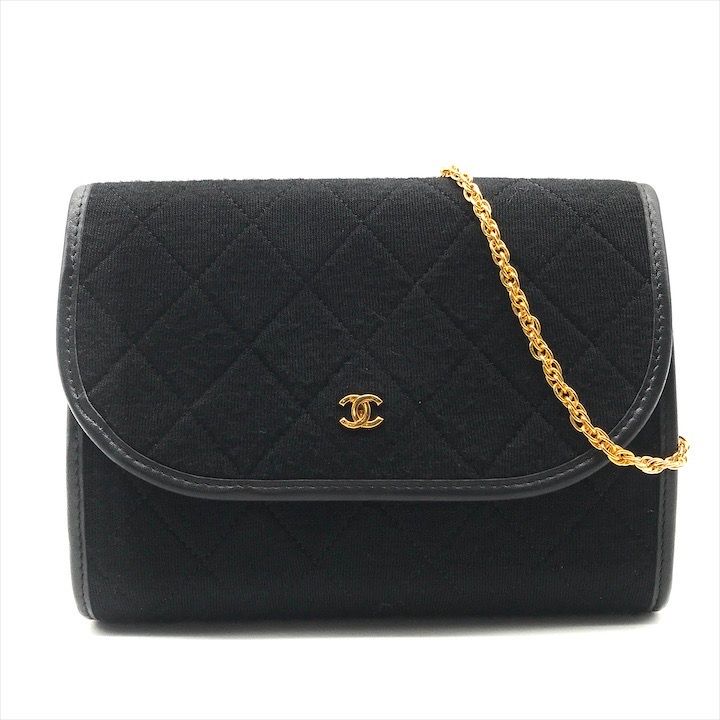 CHANEL シャネル マトラッセ コットン ジャージ ラムスキン ココマーク CHANEL シャネル マトラッセ コットン ジャージ ラムスキン ココ