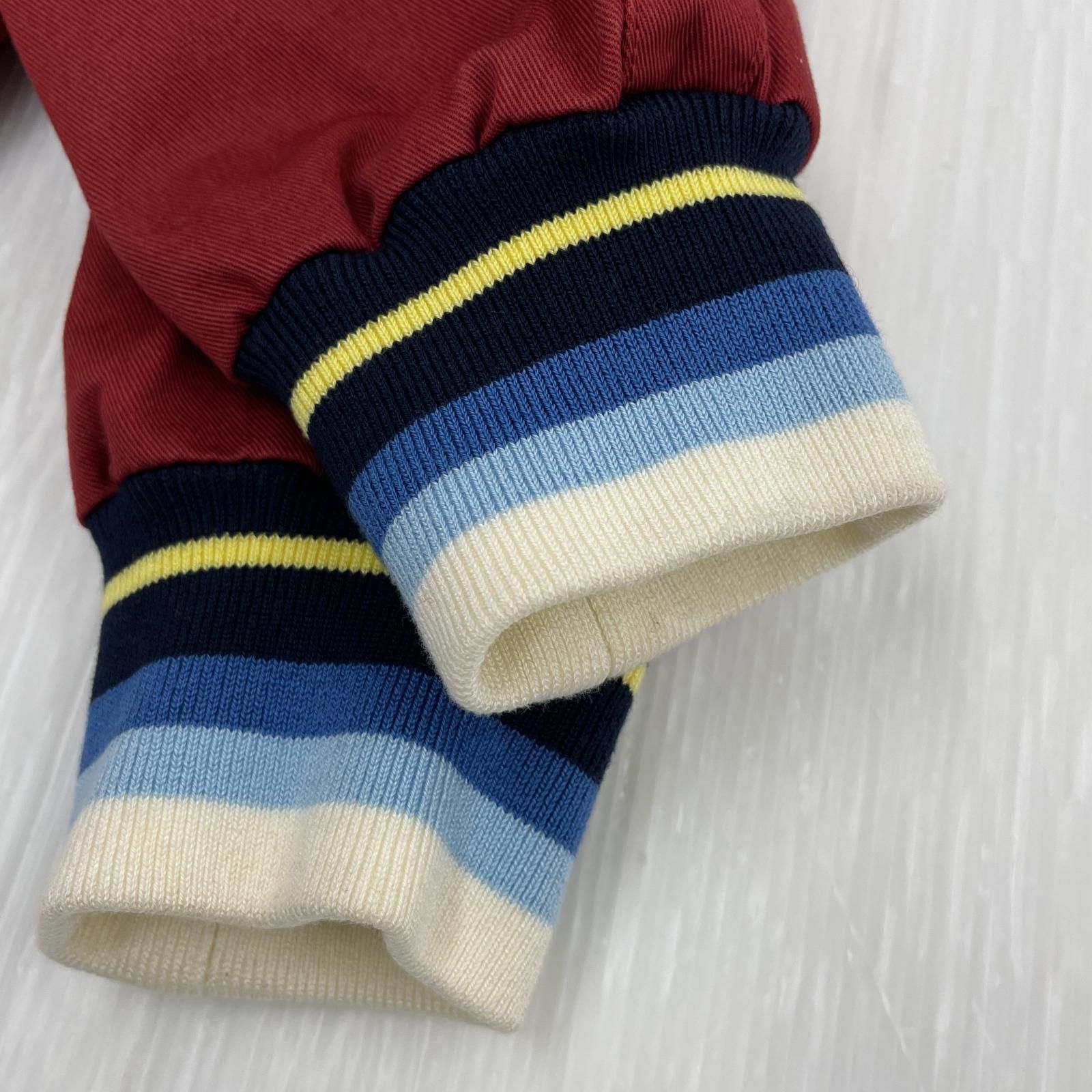 MAISON KITSUNE メゾンキツネスタジャン sizeS/レッド メンズ - メルカリ