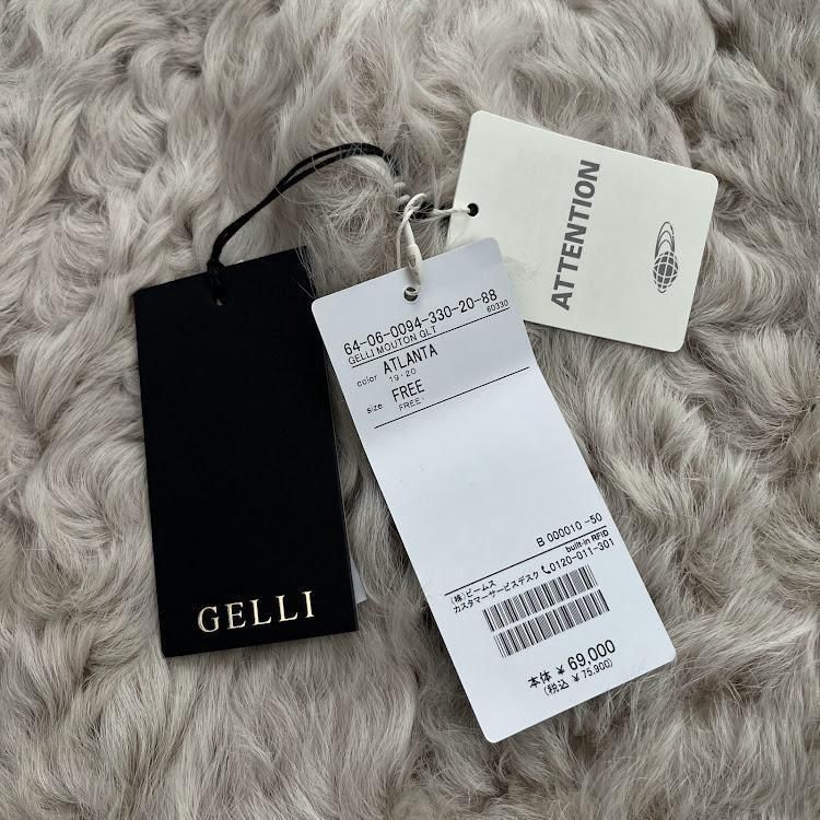 新品●GELLI ジェッリ●EFFE BEAMS ファー　ベスト ムートン ジレ EFFE BEAMS（エッフェ ビームス）【BLACK FRIDAY対象】GELLI / クルー