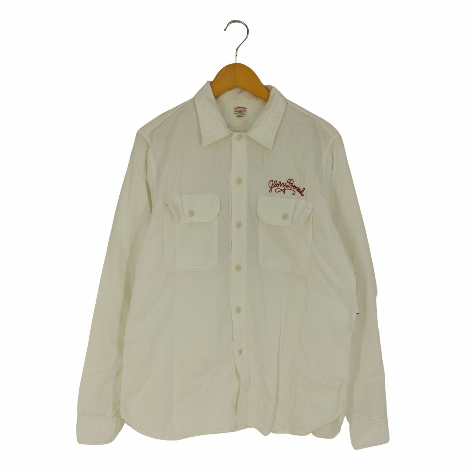 クーティーグローリーバウンド COOTIE GLORY BOUND Type.Rodder L/S Work Shirt メンズ JPN：XL 