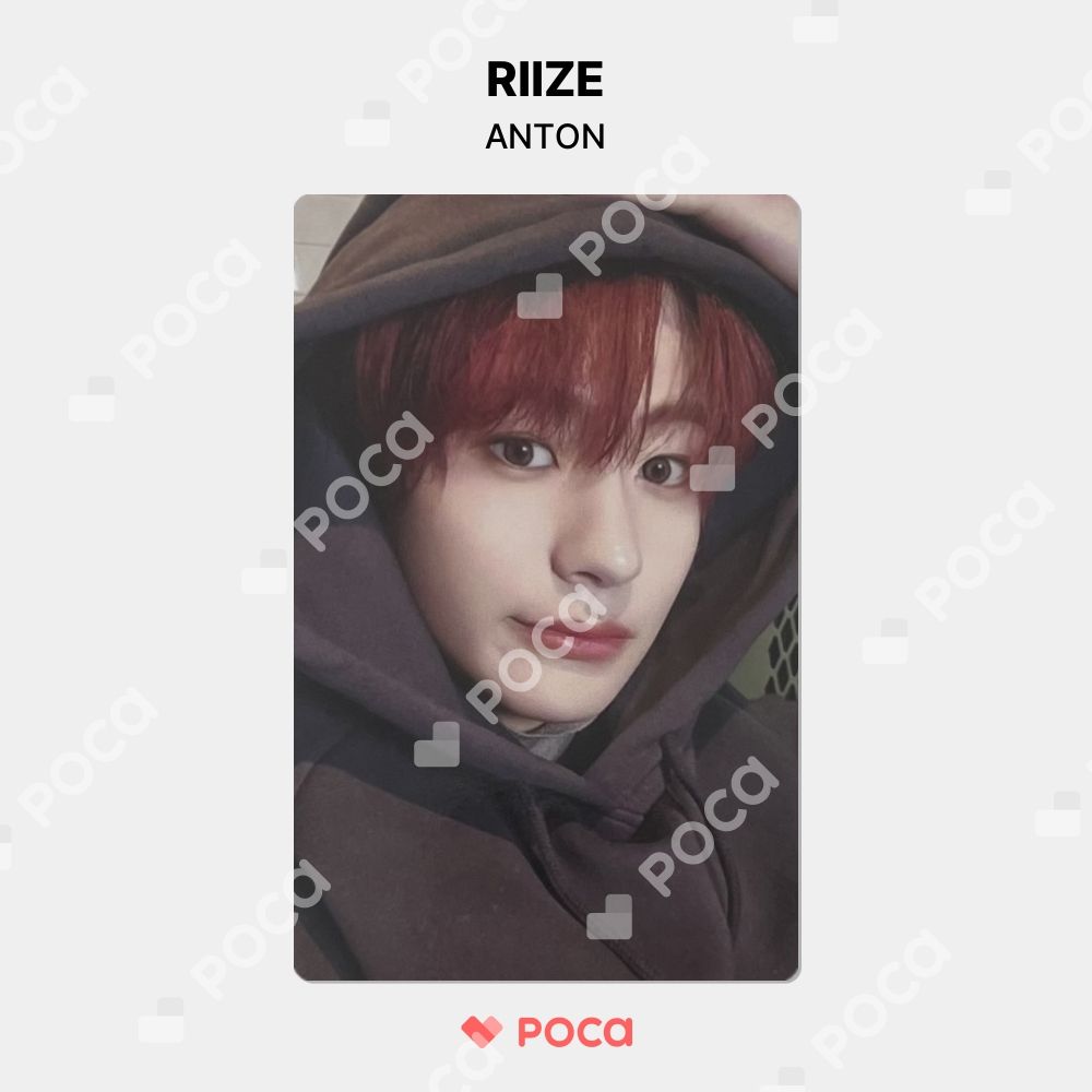 RIIZE アントン　フーディー　パーカー　トレカ RIIZE アントン トレカ RIIZE POP-UP STORE UP HOODIE SET 公式