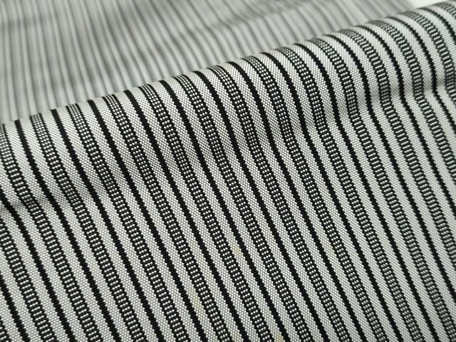 平和屋着物○男性 馬乗り袴 作家物 特選 昆龍平 縞 正絹 逸品 DAAW5160ud